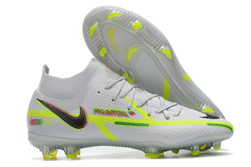 Nike Phantom GT 2 Elite DF FG gris verde